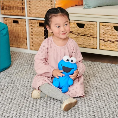 Miniatura 2 de GUND Sesame Street - Peluche oficial de Cookie Monster Muppet, juguete de peluche de nailon prémium para edades de 1 año en adelante, azul, 7