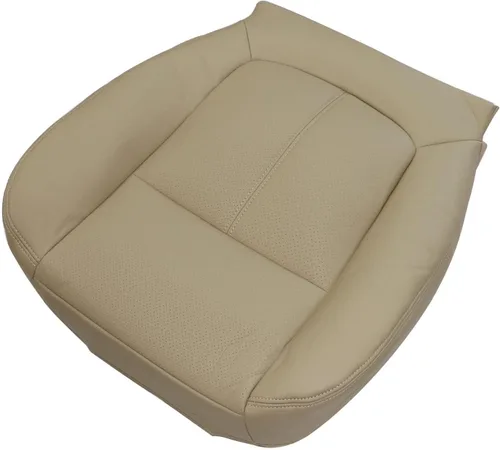 Miniatura 10 de GXARTS Funda de asiento de cuero de repuesto para parte inferior del lado del conductor, color negro #5B o 6B, compatible con Ford F250 F350 F450