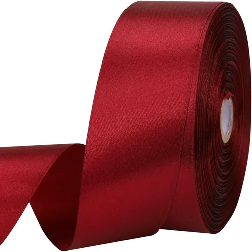 Miniatura 21 de Cinta de satén dorada de 1 pulgada de 50 yardas para envolver regalos, bodas, manualidades, Navidad, Pascua, flores, cabello, decoraciones de Dorado