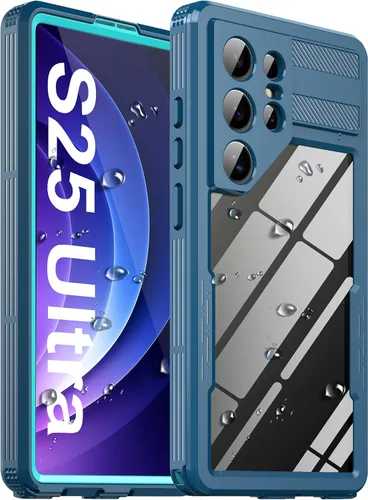 Miniatura 9 de Funda impermeable para Samsung Galaxy S23 Ultra, con protector de pantalla integrado, a prueba de polvo, a prueba de golpes, de cuerpo completo