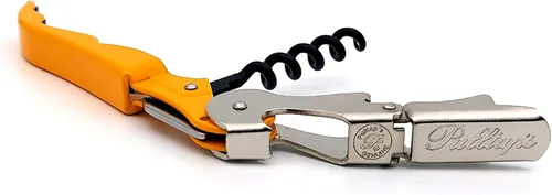 Miniatura 2 de Pulltap's - Sacacorchos genuino clásico 500 para camarero – Llave de vino con doble bisagra y cortador de papel de aluminio con bisagra – Diseño