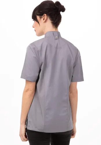 Miniatura 3 de Chef Works Abrigo de chef Springfield para mujer