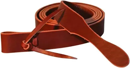 Miniatura 4 de Reinsman Circle Y Latigo Tie Strap Durable Adjustable Western Leather Equine Saddle Cinch Tie Strap with Holes Ranch Riding & Training Horses