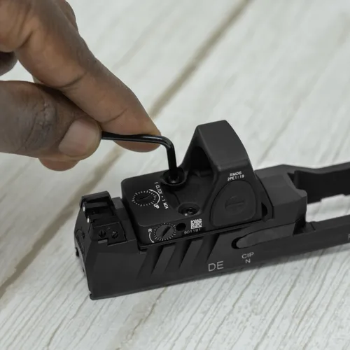 Miniatura 8 de GRITR Placa óptica para montar la óptica de huella RMR en modelos de armas de fuego Walther PDP con sistema de montaje de placa óptica 2.0