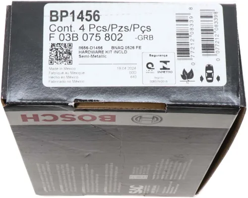 Miniatura 6 de Set de almohadilla de freno Bosch BP1456 QuietCast Premium