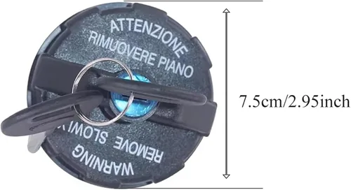 Miniatura 2 de Cubierta interior del tanque de combustible, tapa del tanque de combustible del coche, para vehículos Hyundai, cubierta de tanque de combustible