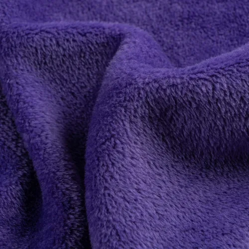 Miniatura 4 de Manta de franela de forro polar, tamaño King, color morado, para todas las estaciones, ligera, acogedora, súper suave, de lujo para sofá o cama