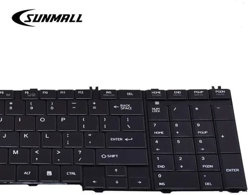 Miniatura 6 de Teclado de repuesto compatible con Toshiba Satellite C650 C650D C655 C655D C660 C660D C665 C665D L550 L550D L650D L655 L655D L670 L670D L675 L675D