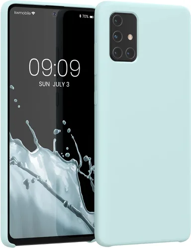 Miniatura 66 de kwmobile Funda Compatible con Samsung Galaxy A14 5G - Funda de teléfono de TPU y silicona con acabado suave - Verde Lima