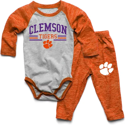 Miniatura 9 de Wes and Willy Baby College Sports Fan - Conjunto de una pieza y pantalón de manga larga
