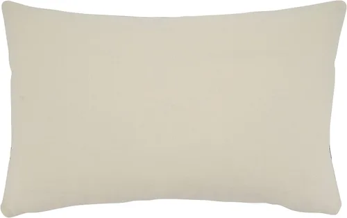 Miniatura 2 de SARO LIFESTYLE Naviguer Collection - Almohada de nudos de cuerda con relleno de poliéster, 12 x 20 pulgadas, color azul marino