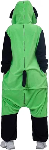 Miniatura 6 de Invader Cosplay Zim - Sudadera con capucha y cremallera para hombre, disfraz de Halloween