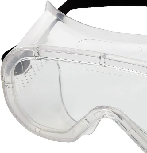 Miniatura 3 de Sellstrom Flexible, Soft, Direct Vent, Protective Safety Goggle, Clear Body, Clear Lens, Black Adjustable Strap, S81010