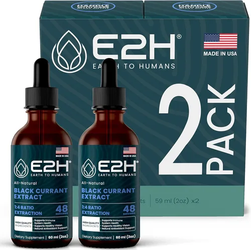 Miniatura 9 de E2H Extracto de grosella negra natural, semilla de grosella negra prensada en frío, salud del sistema inmunológico, líquido de rápida absorción, 2