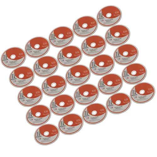 Miniatura 15 de Paquete de 50 discos de corte finos de metal y acero inoxidable de 4-1/2 x 040 x 7/8 pulgadas