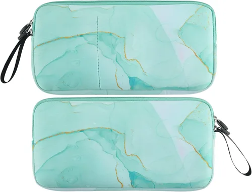 Miniatura 4 de Cosmos Funda de neopreno para teclado de transporte, bolsa de protección compatible con teclado mágico 1 y 2, mouse mágico, teclado inalámbrico