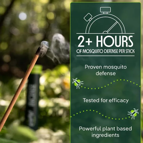Miniatura 3 de Murphy's Naturals Varillas de incienso repelentes de mosquitos, repelente de insectos con citronela para exteriores, más de 2.5 horas de tiempo
