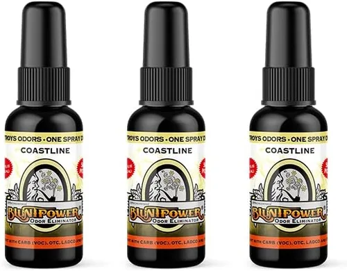 Miniatura 19 de BluntPower (niebla de bambú, paquete de 3) - Eliminador de olores concentrado y aceite difusor - Desodorizador de habitación, eliminador de olores