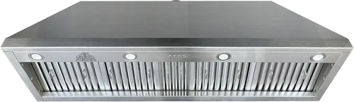 Miniatura 13 de SINDA Campana extractora empotrada/insertable de 48 pulgadas, 1150 CFM, campana extractora de acero inoxidable para debajo del gabinete, campana
