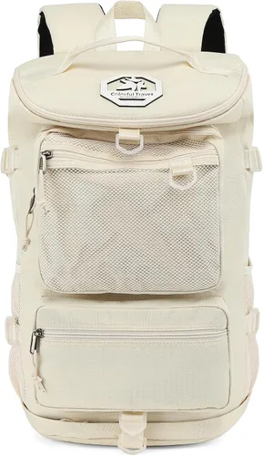 Miniatura 17 de mochila de gimnasio con compartimento para zapatos, bolsa de lucha con 4 tipos de método de espalda, impermeable para deportes, caminata y portátil