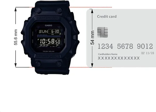 Miniatura 7 de Casio Digital Sport Solar Hombres G-Shock Casio GX-56BB-1D, Azul, Digital