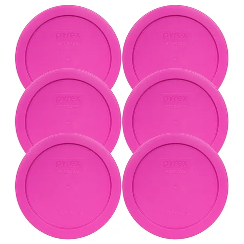 Miniatura 48 de Pyrex 7201-PC 4 tazas azul tapa de repuesto para almacenamiento de alimentos (paquete de 4) - Fabricado en Estados Unidos Azul oscuro