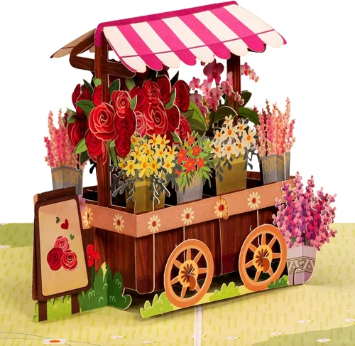 Miniatura 15 de Paper Love Frndly - Tarjeta desplegable 3D para el día de la madre, la mejor mamá del mundo, para madre, esposa, cualquier persona, 100% reciclada