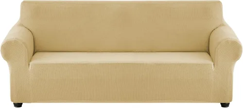 Miniatura 17 de CONRUSER Funda elástica para sofá, impermeable, funda de sofá suave, protector de muebles con parte inferior elástica para niños, mascotas