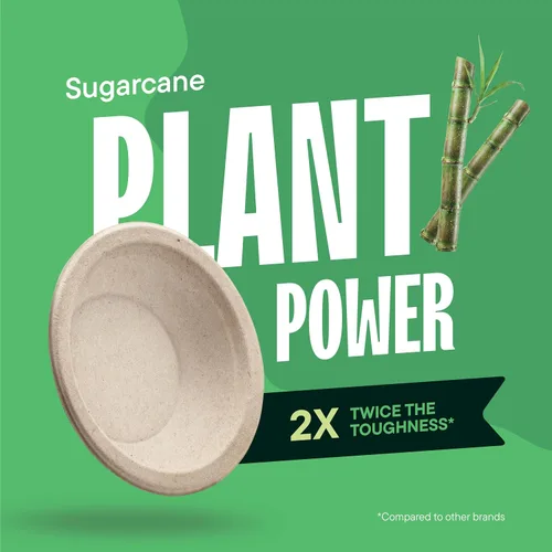 Miniatura 4 de Cuencos de papel, 100% compostables desechables para sopa [paquete de 125] - libres de PFAS - Certificado BPI - [16 onzas] resistentes, ecológicos