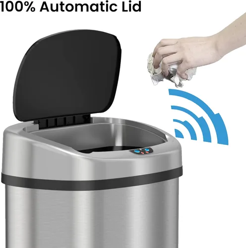 Miniatura 2 de SensorCan Cubo de basura automático, con sensor y sin necesidad de contacto directo, para cocina.