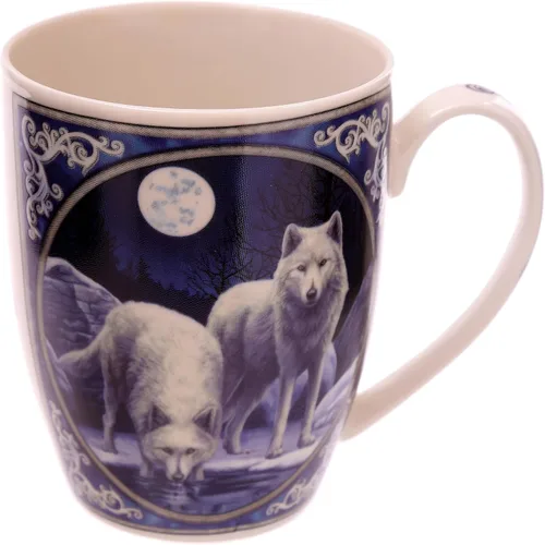 Miniatura 7 de Puckator Modelo de producto de taza de porcelana de hueso de unicornio con licencia Lisa Parker - MULP20 Azul