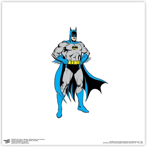 Miniatura 9 de Trends International Gallery Pops DC Comics Batman - Póster de pared de Batman New Look para pared, 12 x 12 pulgadas, versión enmarcada en blanco