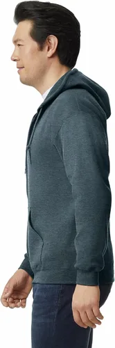Miniatura 2 de Gildan Sudadera con capucha y cremallera completa para hombre