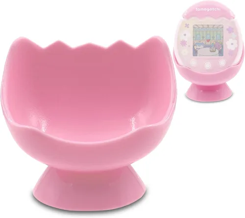 Miniatura 2 de xcivi Soporte Base de Escritorio para Tamagotchi Pix Mascota Virtual Interactiva (Rosa)