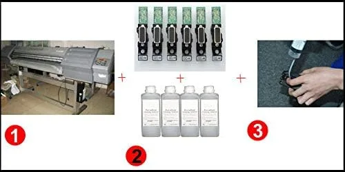 Miniatura 3 de QOMOLANGMA Solución de limpieza de tinta ECO compatible para impresoras de tinta solvente