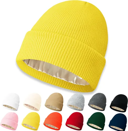 Miniatura 8 de NPQQUAN Beanie for Men Women Winter Hats for Mens Beanie Cuffed Knit Beanies Skull Cap