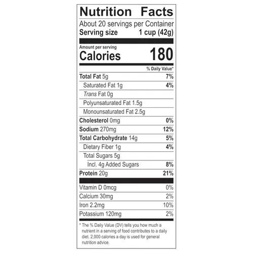Miniatura 2 de Post Premier Protein Cereal de almendras de chocolate, cereal de desayuno rico en proteínas o aperitivo hecho con almendras reales, 30 onzas – 1
