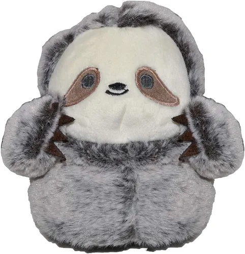 Miniatura 16 de Millffy Pantuflas clásicas de conejo para adultos, pantuflas de felpa de tamaño infantil, pantuflas de animales de pastor perro corgi disfraz calzado