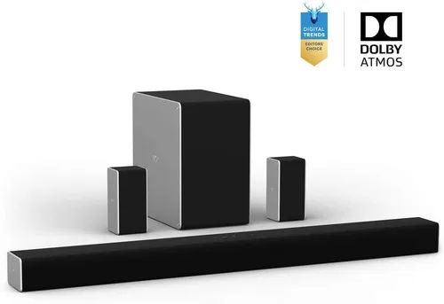 Miniatura 15 de VIZIO SB36514-G6 36 pulgadas 5.1.4 Sistema de sonido de cine de alta calidad en casa con Dolby Atmos y altavoz de subgraves inalámbrico, color negro