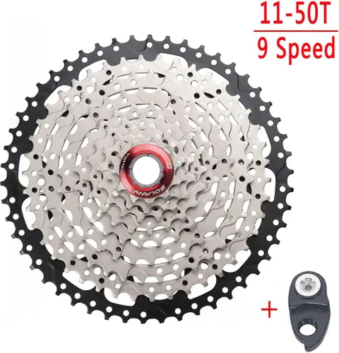 Miniatura 2 de BOLANY 8-9-10-11-12 Speed Cassette 11-32T 11-36T 11-40T 11-42T 11-46T 11-50T 11-52T Wide Ratio Piñón de rueda libre para bicicleta de montaña