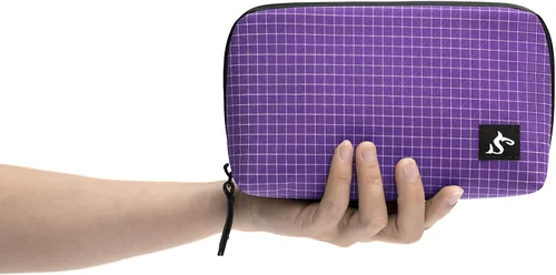 Miniatura 17 de simtoper Estuche organizador electrónico de viaje, bolsa impermeable para cables, cargador, disco duro, banco de energía, pequeño almacenamiento Gris