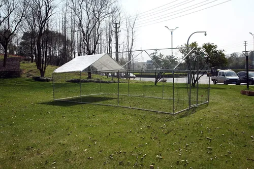 Miniatura 9 de Gallinero grande con cubierta, casa para gallinas, para conejos.