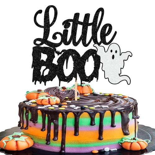 Miniatura 29 de 30 piezas de adornos para cupcakes con purpurina – Púas de cupcakes de Halloween para niños, cumpleaños, festival, fiesta, decoración de pasteles