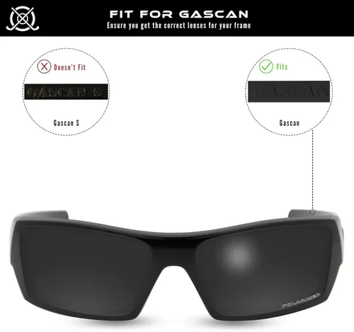 Miniatura 5 de Lentes de repuesto para gafas de sol polarizadas Oakley Gascan OO9014 - 3 pares