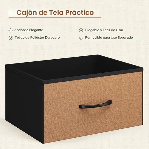 Miniatura 6 de Yaheetech Mesa de centro elevable para sala de estar, mesas centrales pequeñas de madera con gran cajón de almacenamiento y compartimento oculto