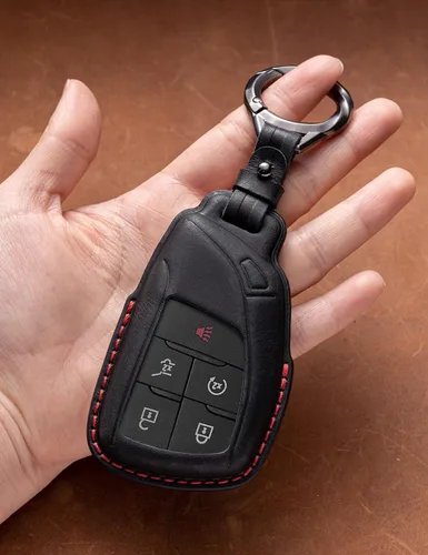 Miniatura 7 de para GMC Funda para Llavero de Coche de Cuero Soporte para Llavero Compatible para Chevy Tahoe Suburban Silverado GMC Sierra Yukon Denali Buick
