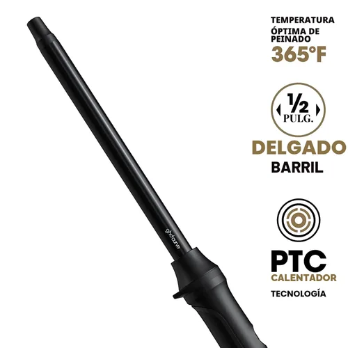Miniatura 5 de ghd Curve® Professional Hair Curling Irons & Wands Soft Waves, Classic and Tight Curls 0.5 –1.5 Inch Barrels’ 365ºF Styling Temp Preventing