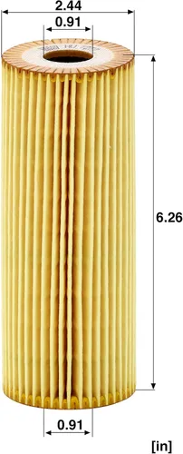Miniatura 5 de Mann Filter HU 727/1 x Cartucho de Repuesto de Filtro de Aceite con Junta de Tapón de Drenaje de Aceite Compatible con Mercedes-Benz 300CE
