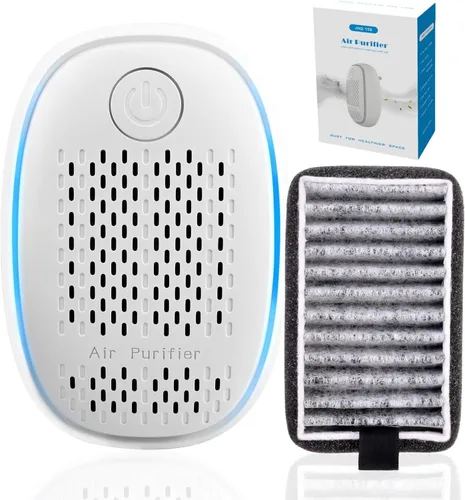 Filtro HEPA de ionizadores de aire/purificador de aire enchufable para el hogar, sistema de filtración de iones negativos para baño, dormitorio,
