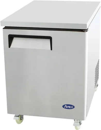 Atosa USA MGF8401 - Refrigerador de una puerta de acero inoxidable de 27 pulgadas, clasificación Energy Star